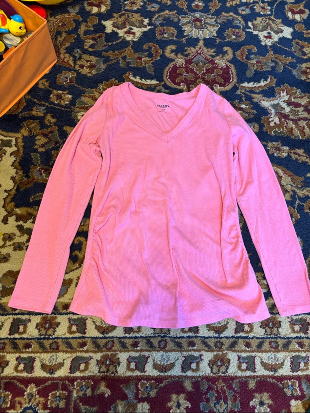 2 Old Navy V-Neck Maternity Long Sleeve Tops
